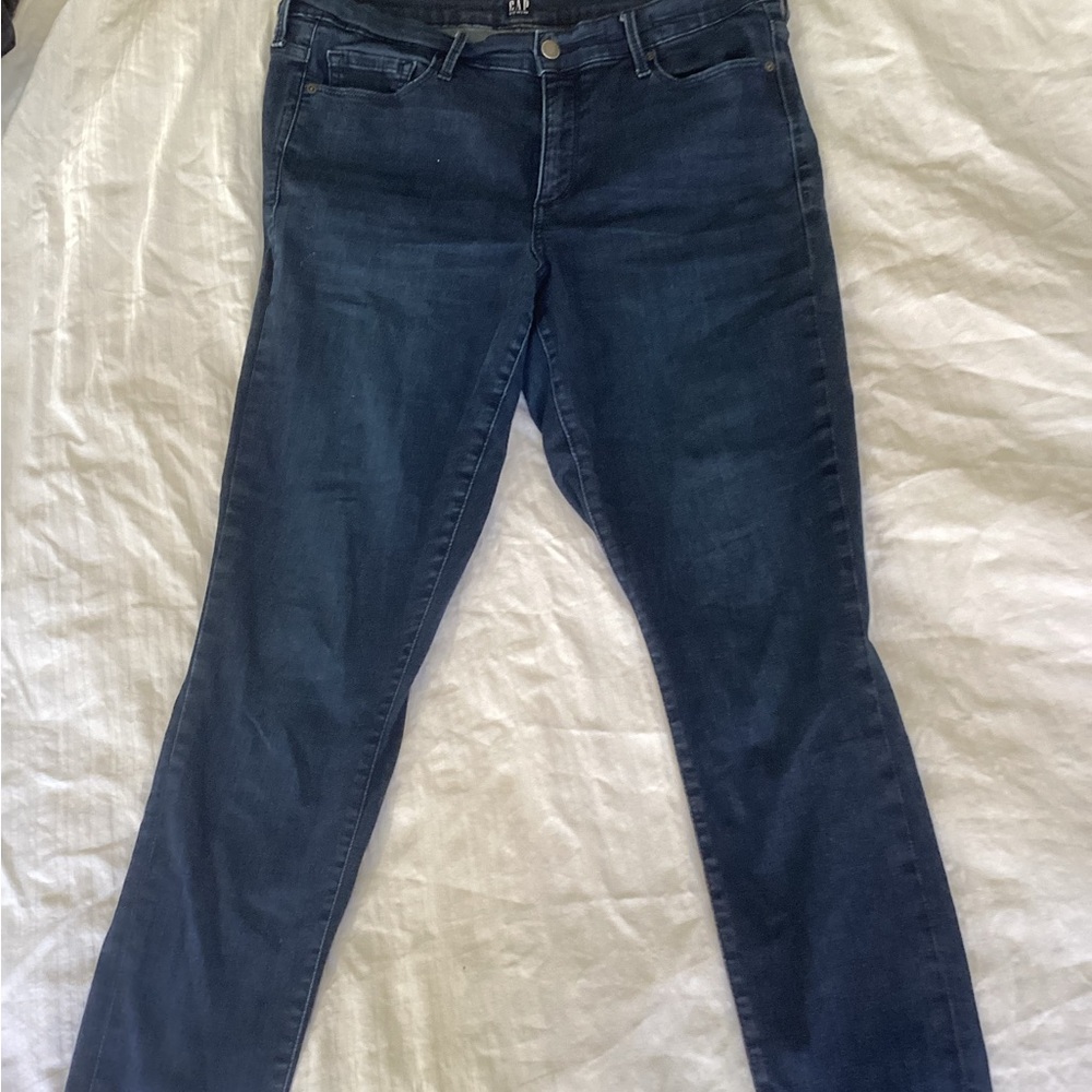 GAP Women's Deep Indigo Skinny Jeans